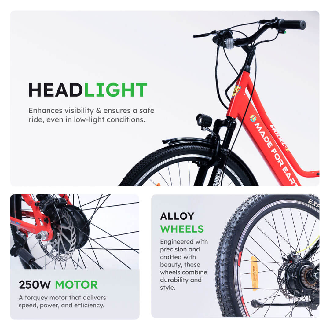 Gear Head Motors Best Electric Cycle in India GHM Ebikes