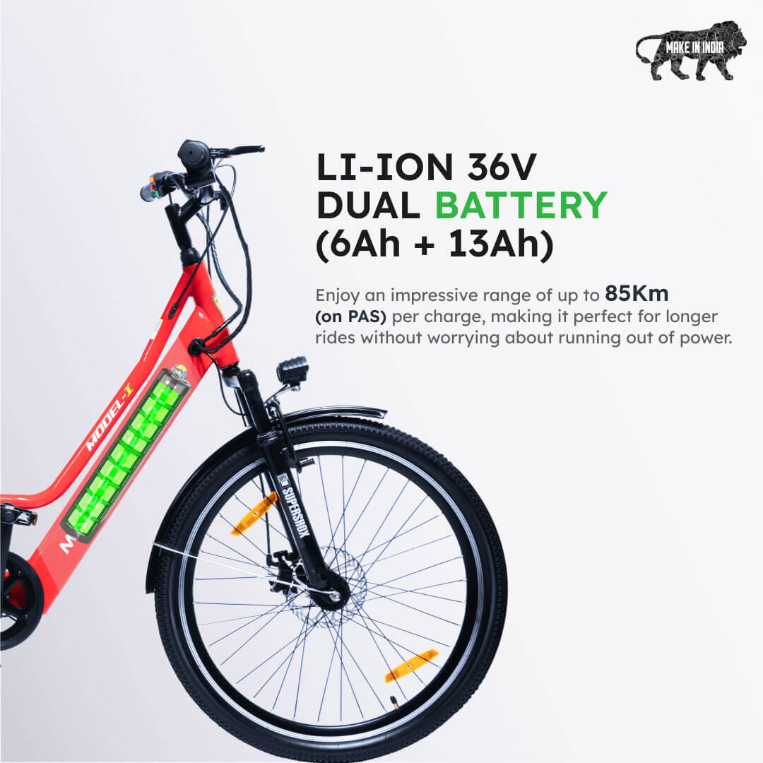 Gear Head Motors Best Electric Cycle in India GHM Ebikes